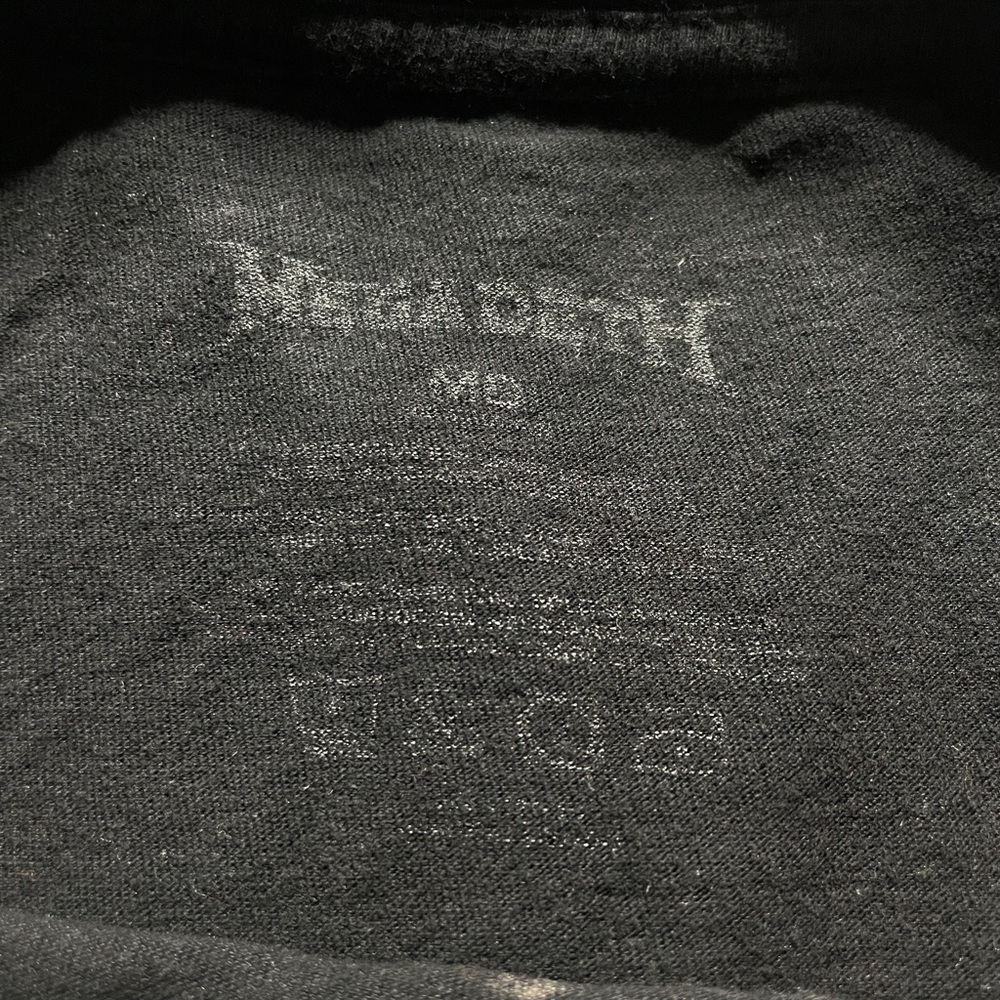 Megadeth Heavy Metal Thrash Metal Dave Mustaine Skeleton graphic tshirt - medium - Picture 4 of 7